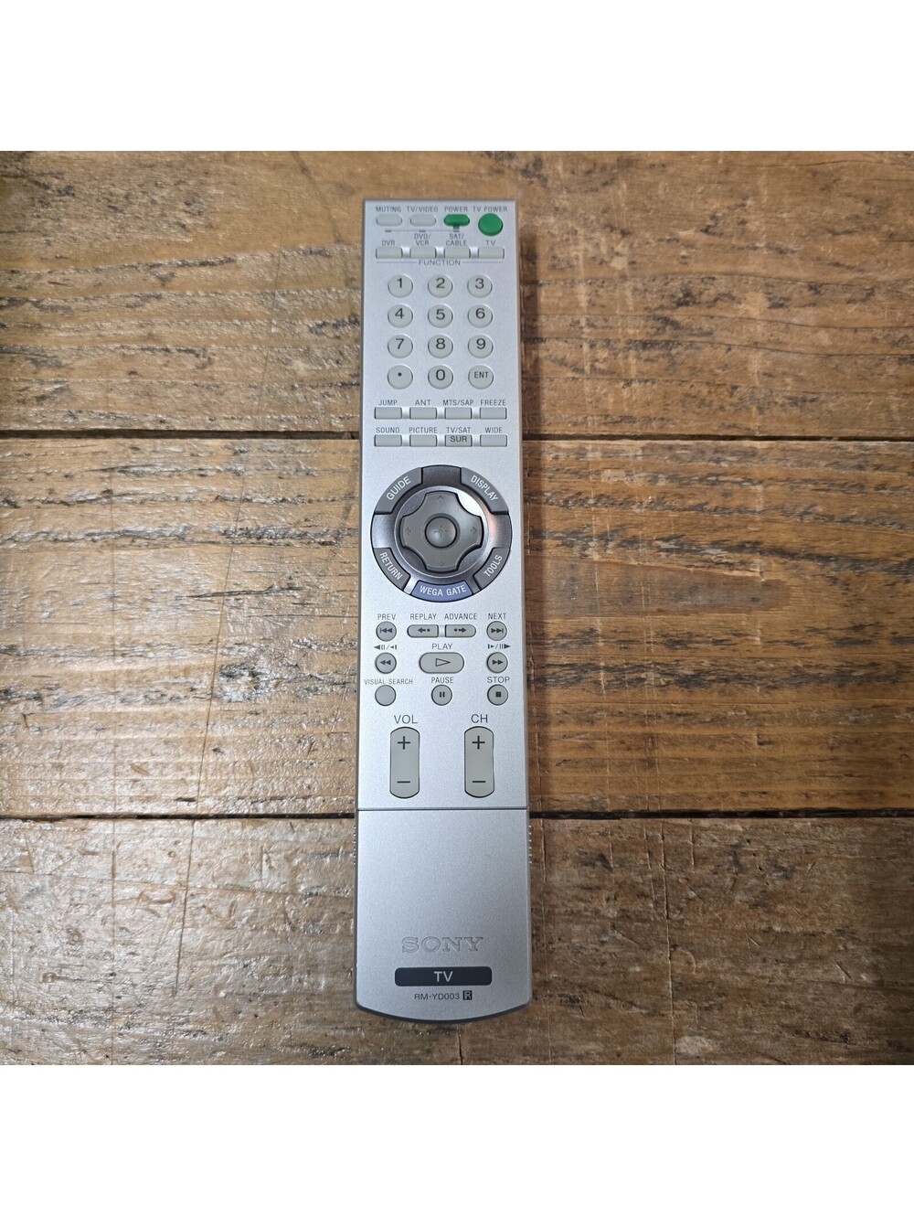 SONY RM-YD003 REMOTE CONTROL - OEM Authentic WEGA TV Original Great Condition